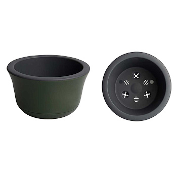 Горшок Омега 5,3л Нефрит Антр вкл ОМ26-32 Ливин х5 