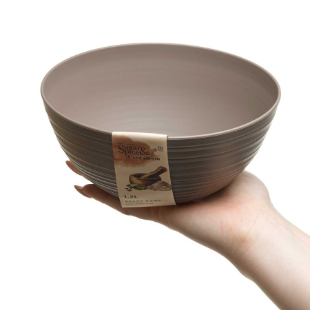 Салатник КАРДАМОМ 1,2л миндаль