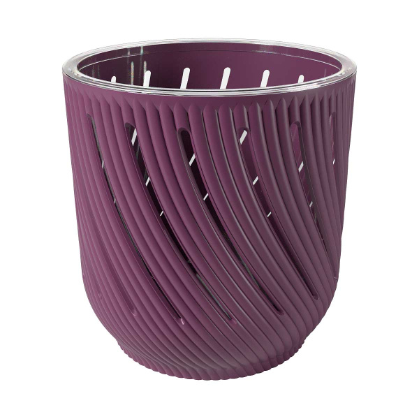 Кашпо Fleurs 2 л Пудровый КШ-3703 х12 