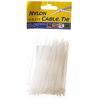 Хомут нейлон 2,5*100мм (100шт) NA2185 (700)