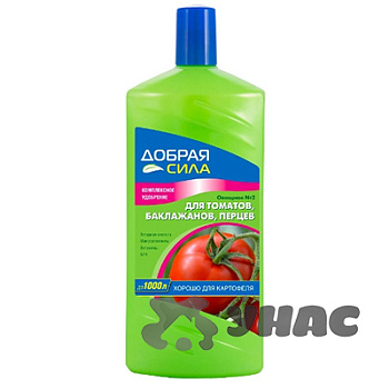 Добрая сила 1л Открытый грунт для томатов баклажанов перцев (DS21070011) х9 