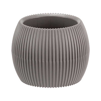 Кашпо ПИКАНТО 11,5см 0,35л фр серый М3211 х12 