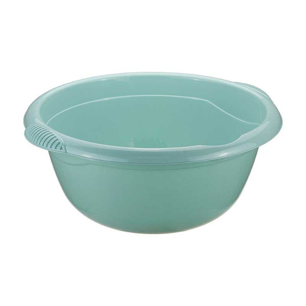 Таз 16л круглый М2507 Морская Волна (20)