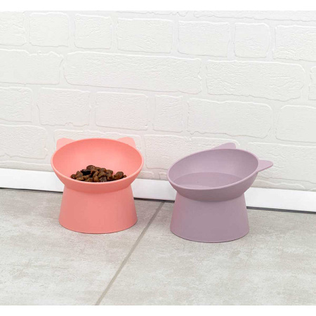 Миска для животных КОТ 0,2 л Лаванда М1806 х10