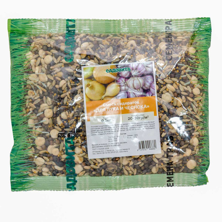 Смесь сидератов для лука и чеснока 0,5кг САДОВИТА