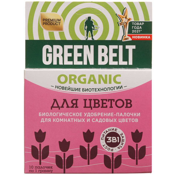 БИОудобр-палочки д/цветов ГРИН БЭЛТ 01-945 х48 