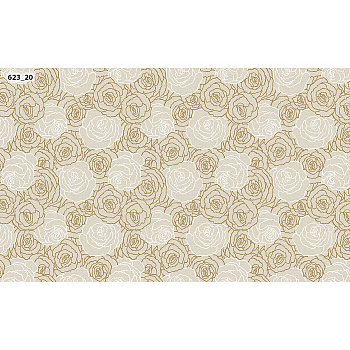 Клеенка н/о 135*20  ПЕРФЕКТ 623/20(Роза узор)Тверь