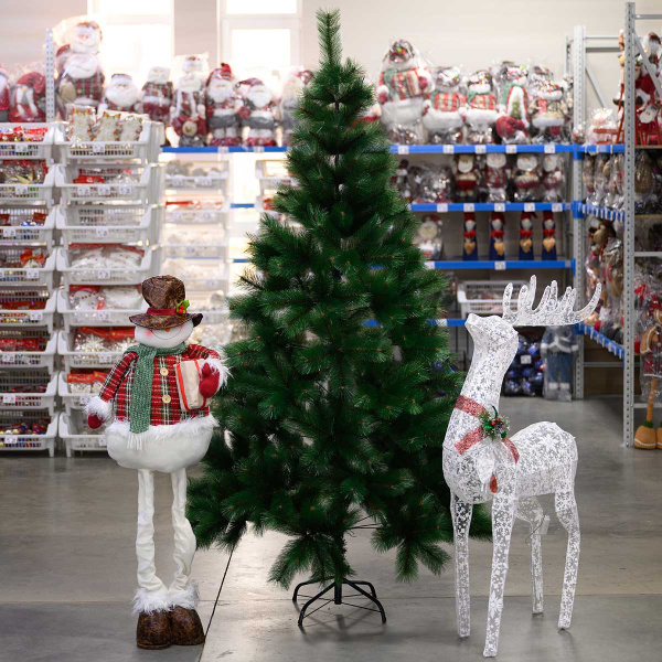 Елка HJ300-29 300см зелен. 700вет-10см мет.подст.