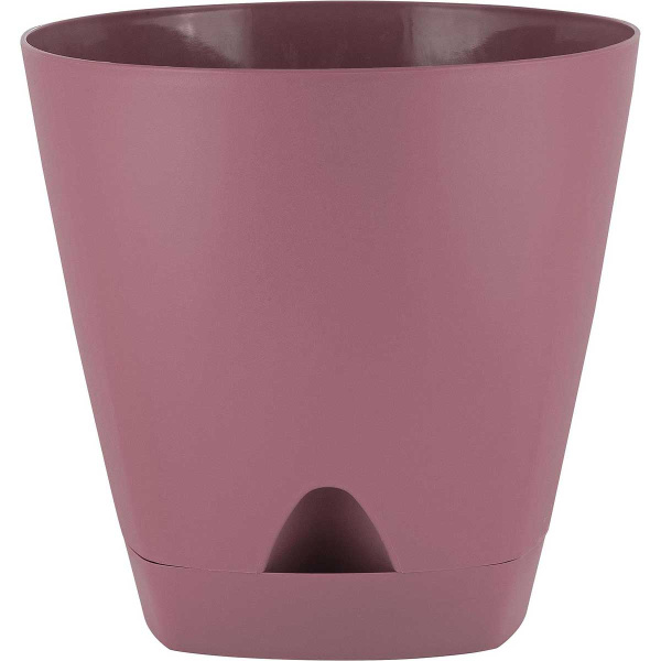 Горшок с прикорн полив АМСТЕРДАМ 4л морозная слива 