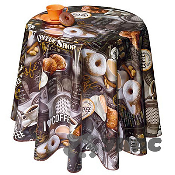 Клеенка 140*20 ДЕКОРАМА 70А (пончики) ТУРЦИЯ