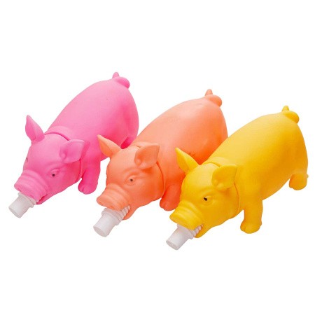 Игрушка для животных "Свинка" 19 см NA2639 МИКС (120)