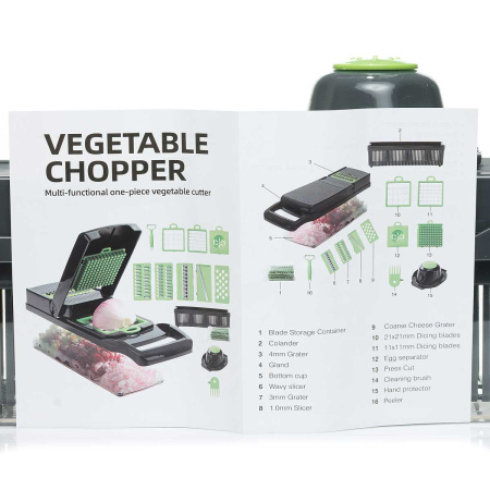 Овощерезка-спиралайзер NA2563 спиральная 8*9см