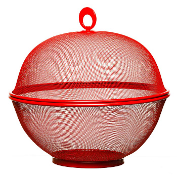 Сито NA2422 d-27см h-22см для фруктов с крышкой металлическое(48)