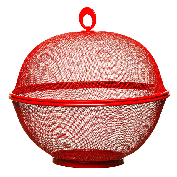 Сито NA2422 d-27см h-22см для фруктов с крышкой металлическое(48)