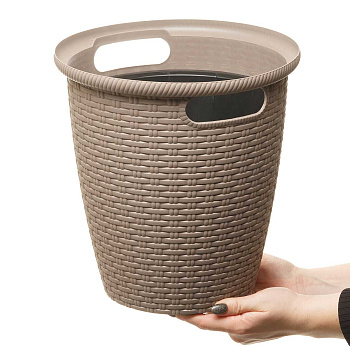 Кашпо "InGreen Rattan" 6/10л Французский платан х12 