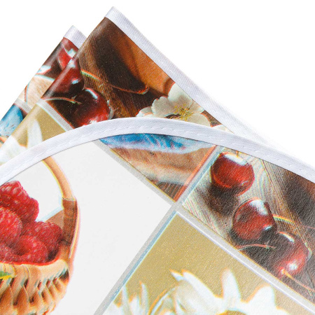 Скатерть Стиль с бейкой 135*110 636/0 Ягоды,ромашки Тверь