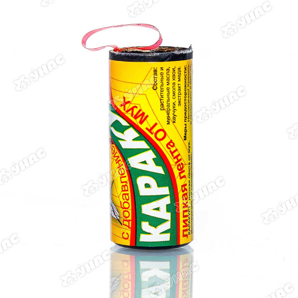 Липкая лента от мух КАРАКУРТ (100/1000)КЛЛ