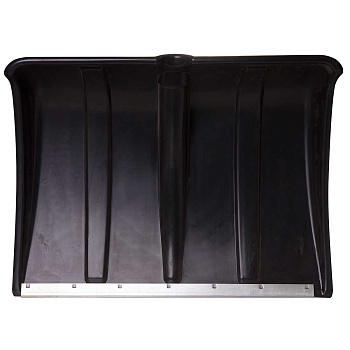 Лопата снегоуборочная пластмассовая ЦИКЛОН оцинкованная планка D32 480*360/10