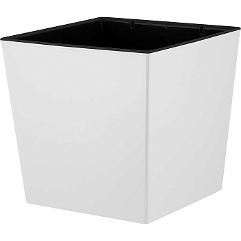 Горшок КУБ 177х177мм 4,2л белоснежный жасмин х6 