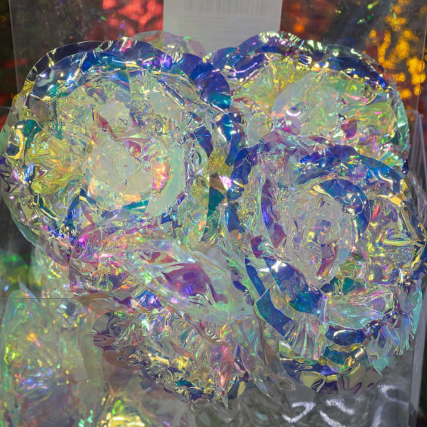 Гирлянда штора LLN-30-6 3*0,5м 10нитей по 5лампочек ВОЛШЕБНЫЙ ЦВЕТОК ЦВЕТНОЙ