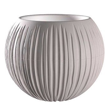 Кашпо Сфера 1,7л Серый жемчуг КШ-9766 ВМС 
