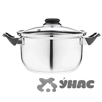 Кастрюля 2,9л стеклянная крышка. Стрейтон 822-119