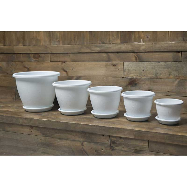 Кашпо Радуга 4 (4л) Белый Радуга х60 