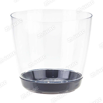 Кашпо Орхидея D140 1,5 л с поддоном прозрачный М3050 