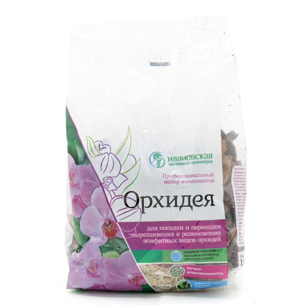 Грунт для орхидеи подвесная 2,5 л. Ивановская 