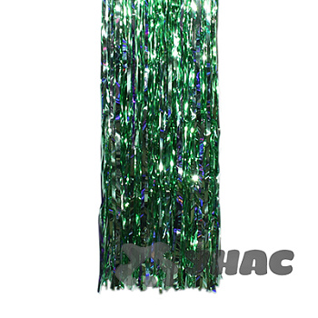 Дождь новог.D02J 1,5м cв-зелен (цена за 10шт) х100