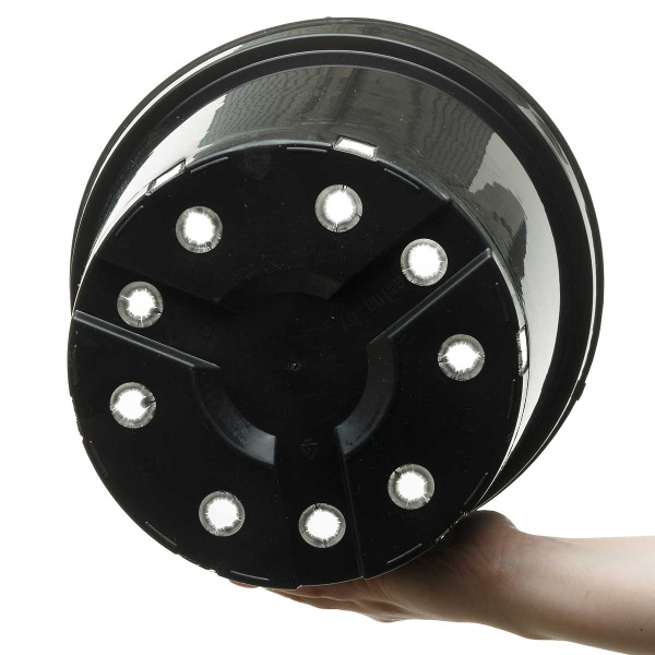 Горшок для рассады 29*23 (10л) твердый АМИНА х100 