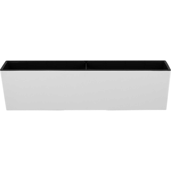 Балконный ящик ЛОНДОН 60 см со вставкой белый жасмин х8 