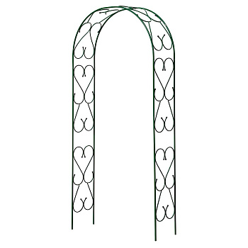 Арка садовая разборная №6 Изящная малая 2,52м*1,2м*0,34м САДОВИТА