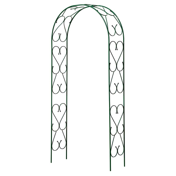 Арка садовая разборная №6 Изящная малая 2,52м*1,2м*0,34м САДОВИТА