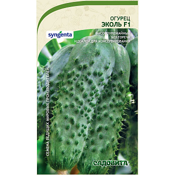 Огурец Эколь F1 5шт Syngenta/Садовита Ц