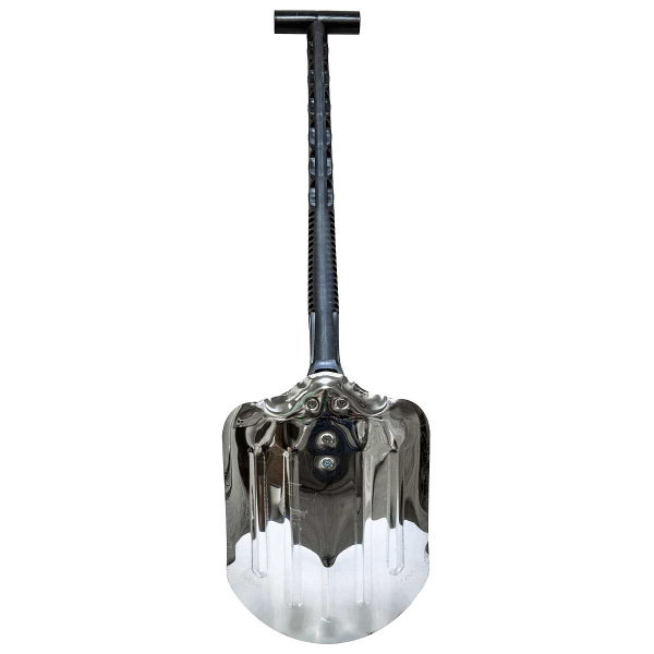 Лопата снеговая Автомобильная универсальная  КОВШ нержавейка