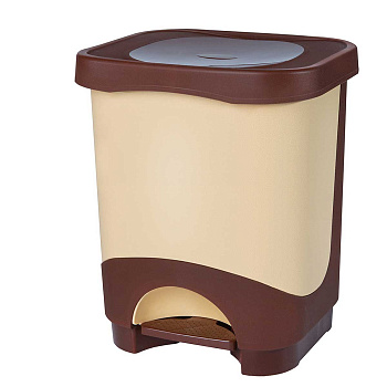 Контейнер с педалью Бинго 18л Эльфпласт 203