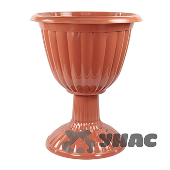 Горшок ЖАСМИН 12л высокая ножка КОР БШ1556 (5)