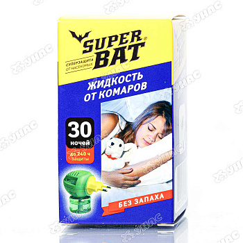 Антикомариная жидкость 30 мл / 30 дней SuperBAT