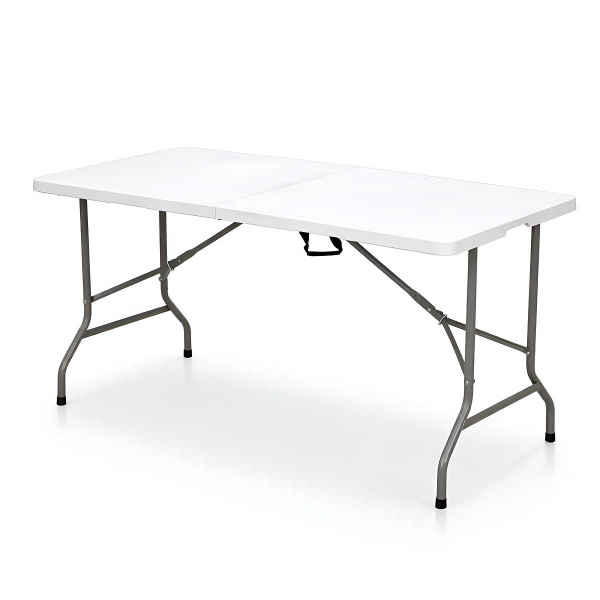 Стол складной 152*71*73см пластик, металлические ножки 15274 (1)