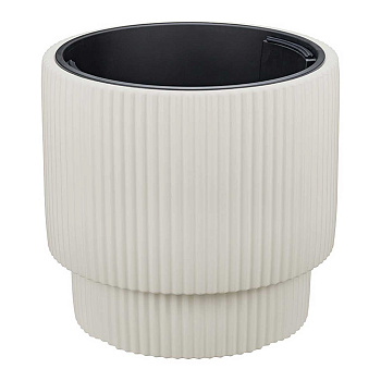 Кашпо СТРИП 40 л со вставкой Крем М3414 х1 