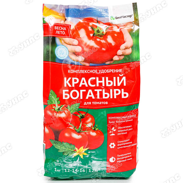 Удобрение комплексное Красный Богатырь 1 кг Био-Мастер 