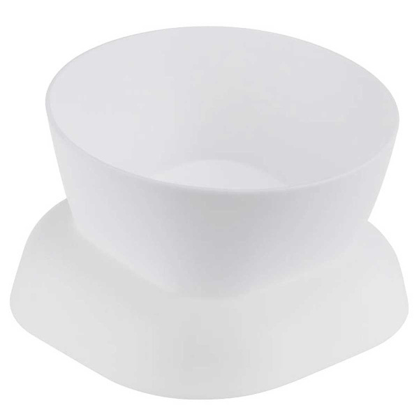 Миска для животных КВАДРО 0,2 л Белый М1807 х12