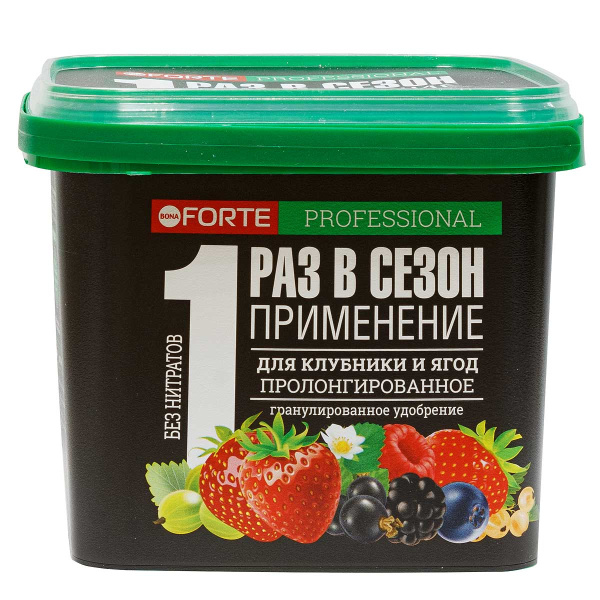 Бона Форте 1л.Клубники и ягод с кремнием (ведро) х12 