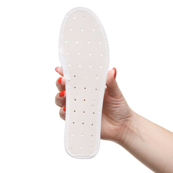 Стельки NA2517 тонкие белые 36-48рр