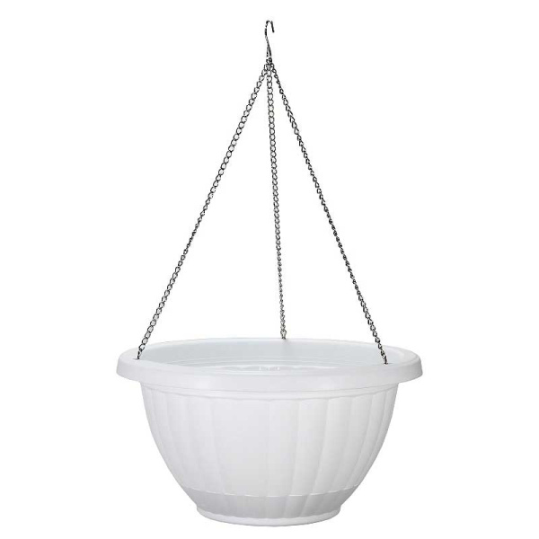 Кашпо "Афина" №3 (5л) метал.цеп БЕЛ 07198 Милих (15) 