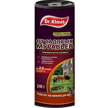 Др.Клаус 240г банка от МУРАВЬЕВ гранулы  /24